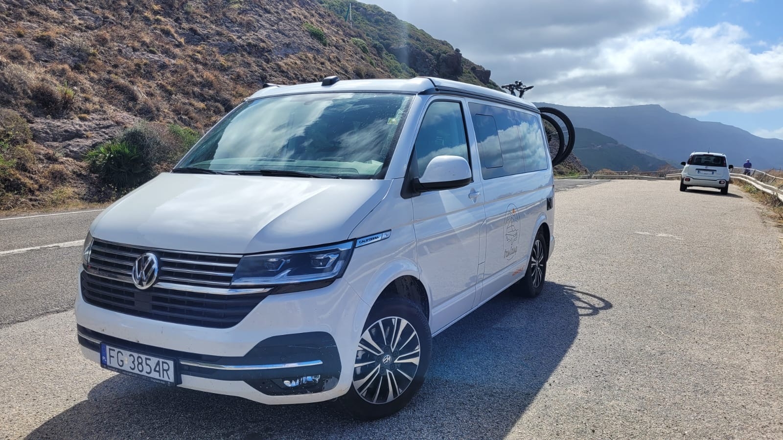 podróż na Sardynie VW California