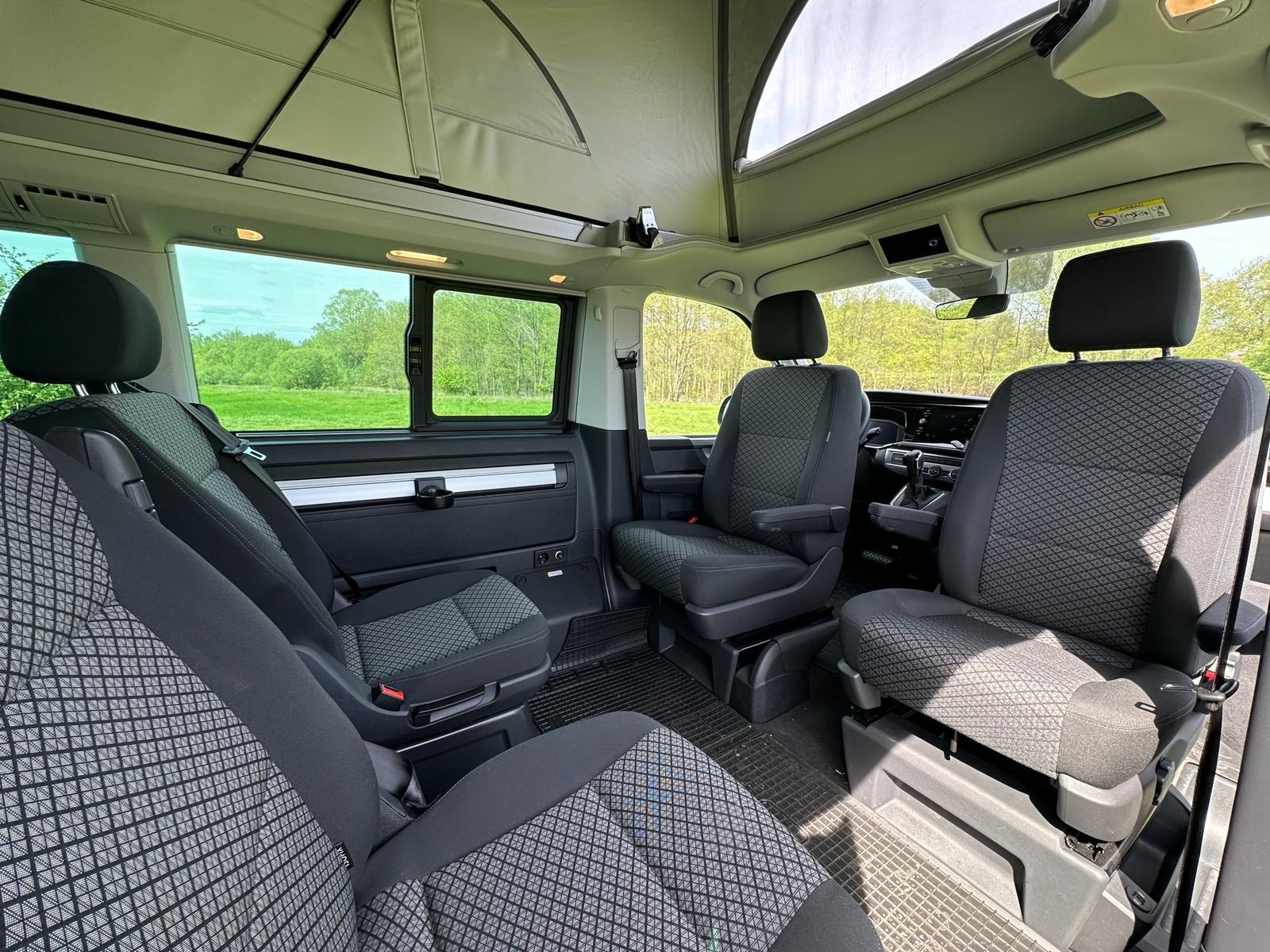 wnętrze VW California